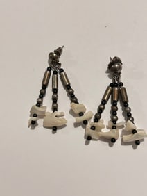 Vintage Mother of pearl Fashion Earrings