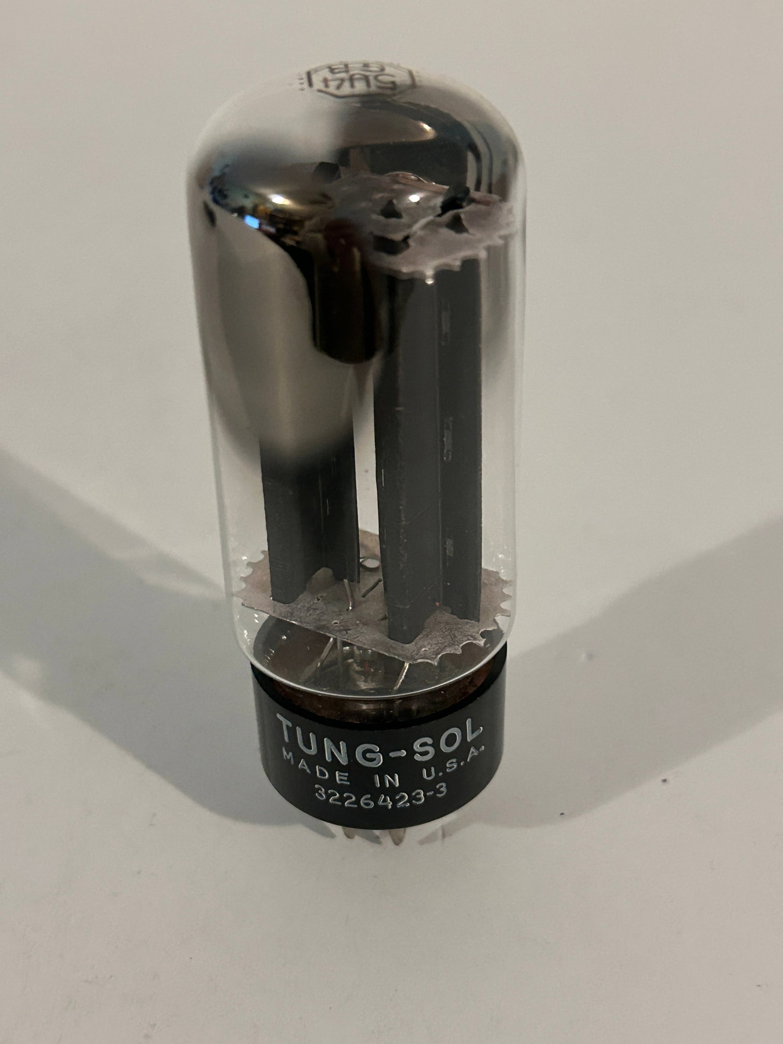 TUNG-SOL 5U4GB G.E. Rectifier Tube: TUNG-SOL 5U4GB G.E. Rectifier Tube Please view all photos as they are part of the description and condition of this Item, Feel free to contact me with questions or picture requests! Used Item AS IS