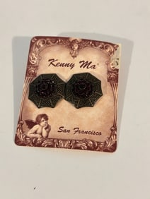 Vintage Kenny Ma Victorian-style earrings