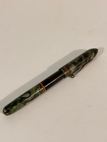 Vintage DuPont fountain pen in fancy multicolored marble finish needs new nib