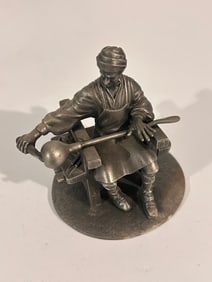 The Franklin Mint Vintage Pewter Figurine