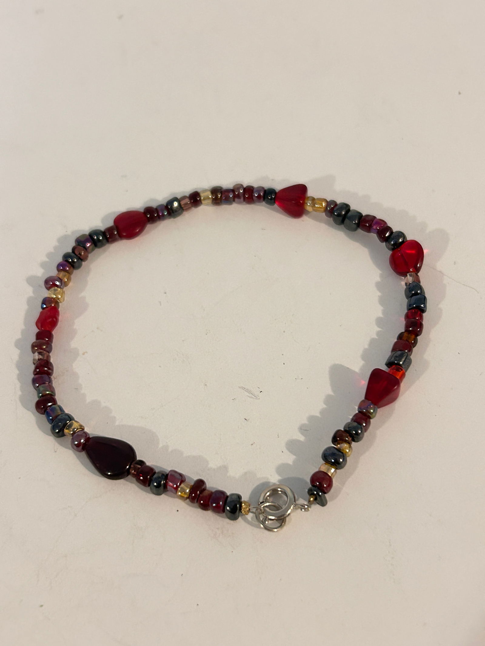 Vintage beaded Bracelet 8" (1 of 4)