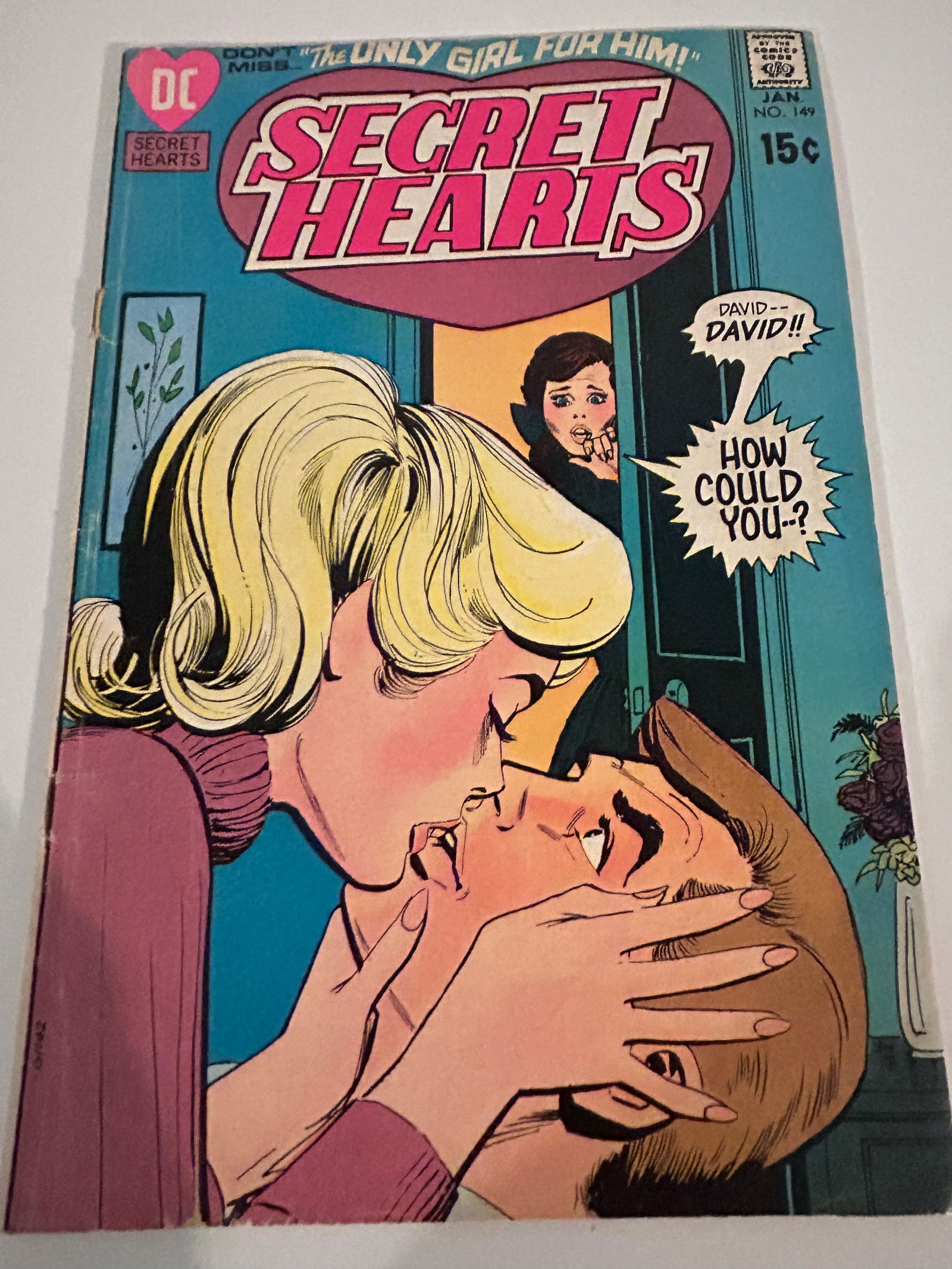 Vintage Comic Book Secret Hearts # 149 (1 of 3)