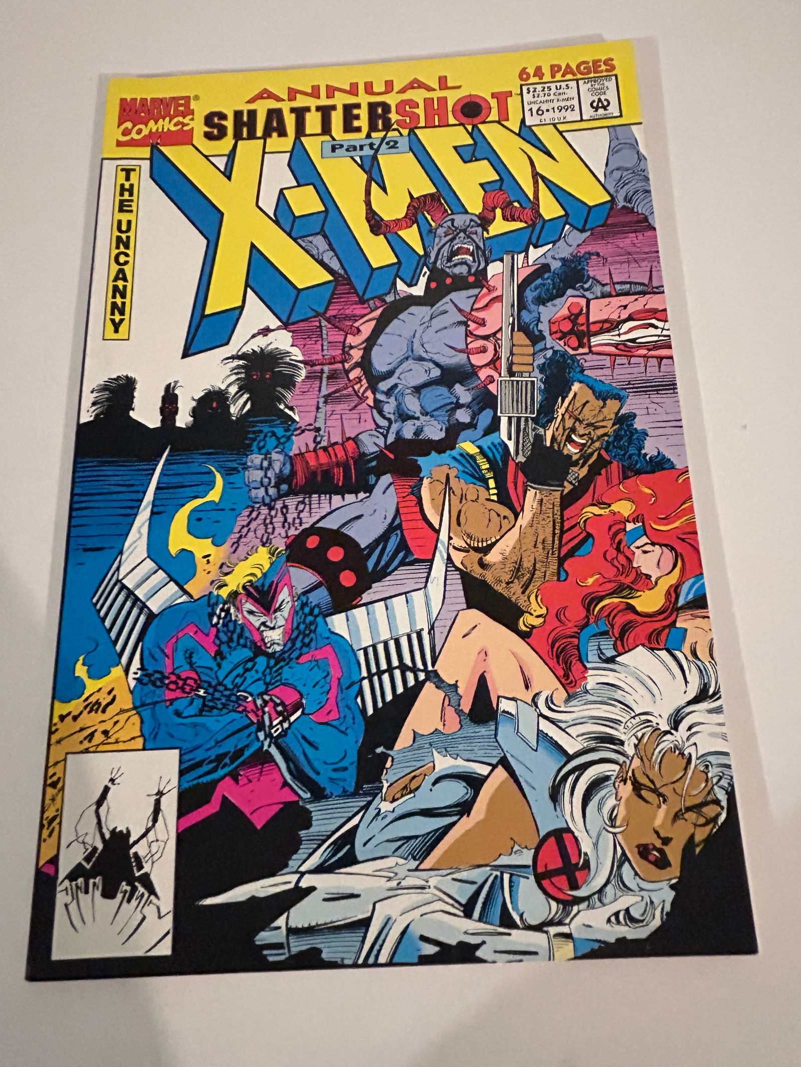 Vintage Comic Book X-Men Annual # 16 (1 of 3)