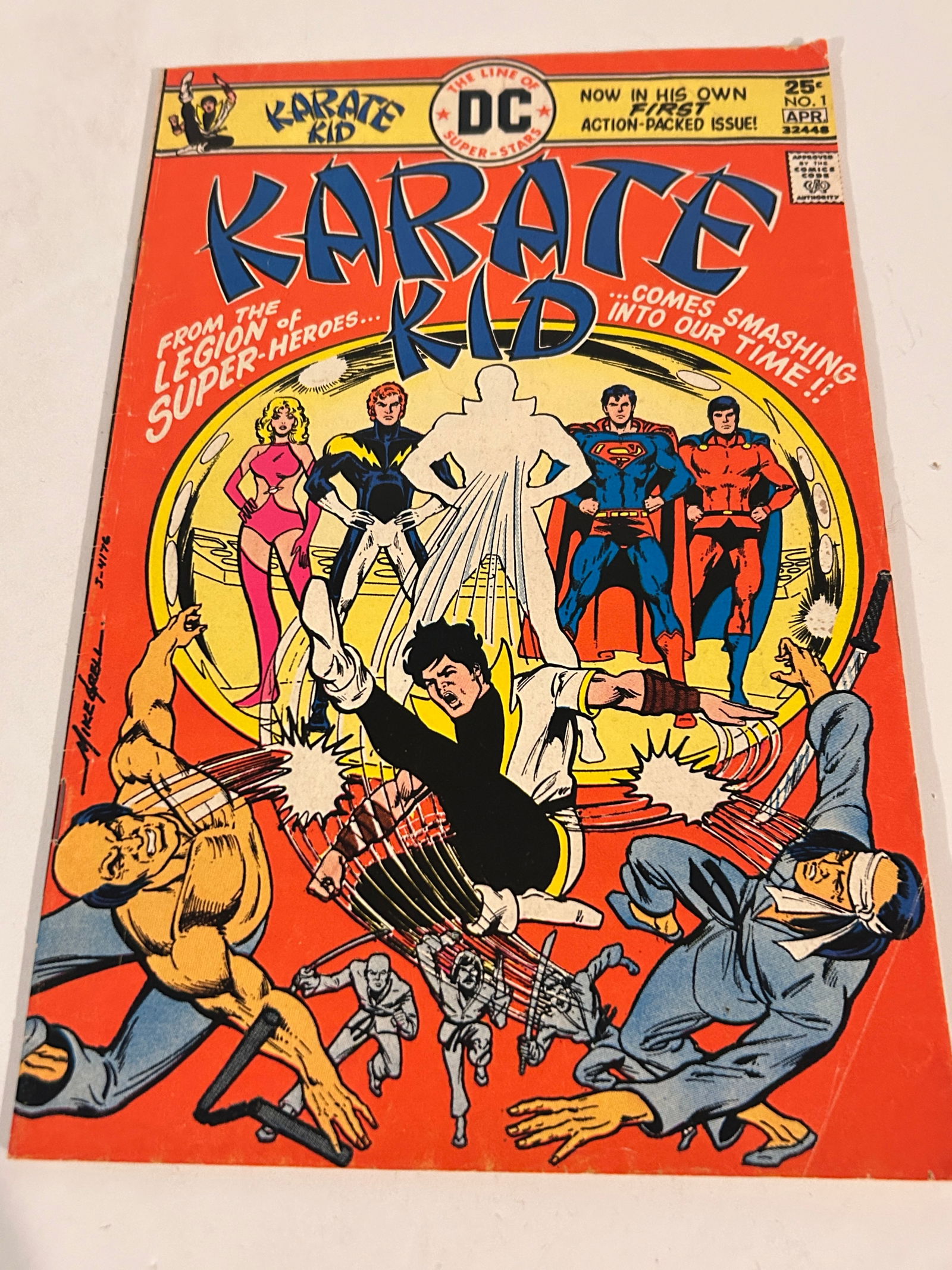 Vintage Comic Book Karate Kid # 1 (1 of 3)