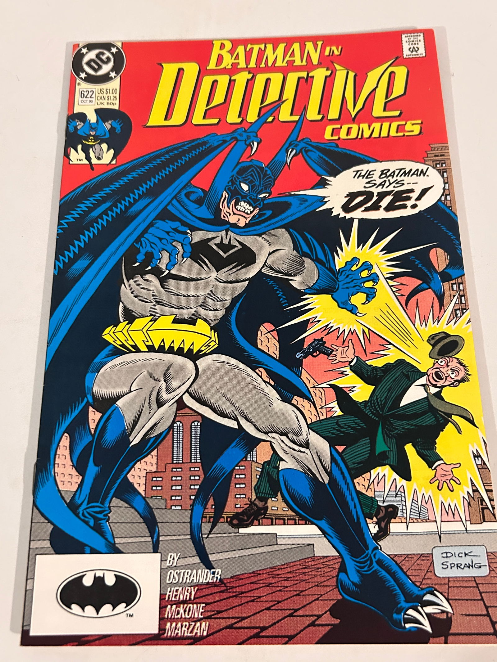 Vintage Comic Book Detective Comics # 622 (1 of 3)
