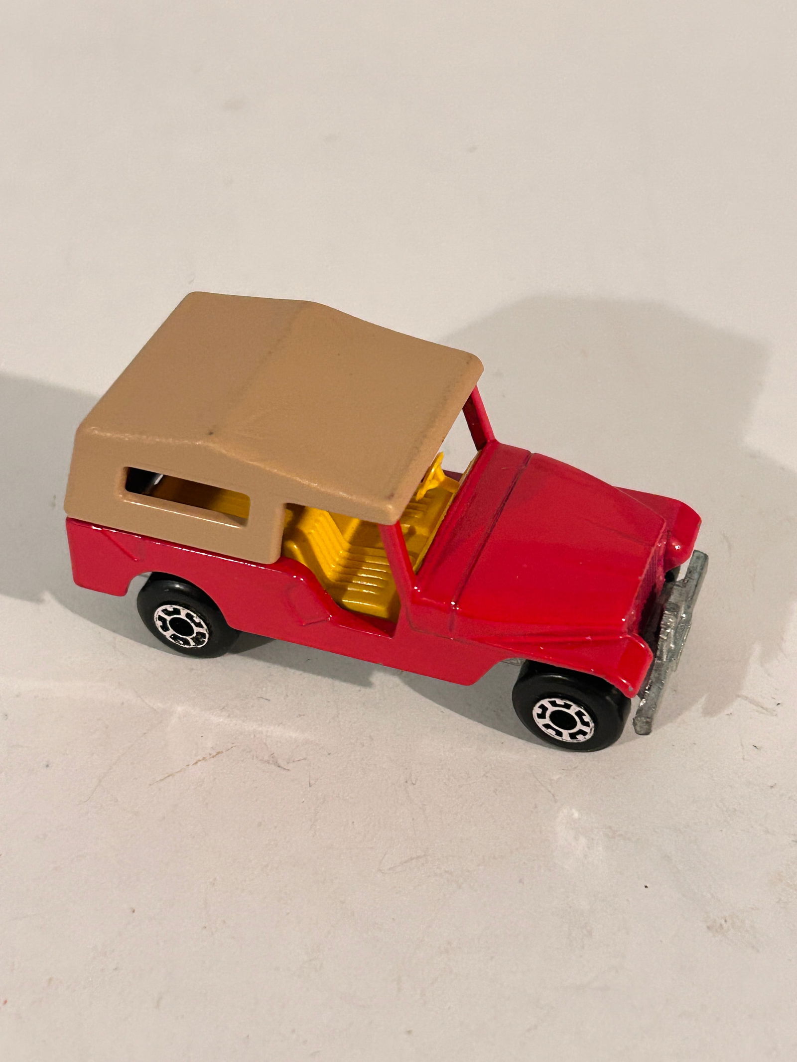 Vintage 1977 Matchbox Superfast #53 Diecast 1/64 Scale Red CJ6 Jeep w/ Top MINT!: Vintage 1977 Matchbox Superfast #53 Diecast 1/64 Scale Red CJ6 Jeep w/ Top MINT! Please view all photos as they are part of the description and condition of this Item, Feel free to contact me with que