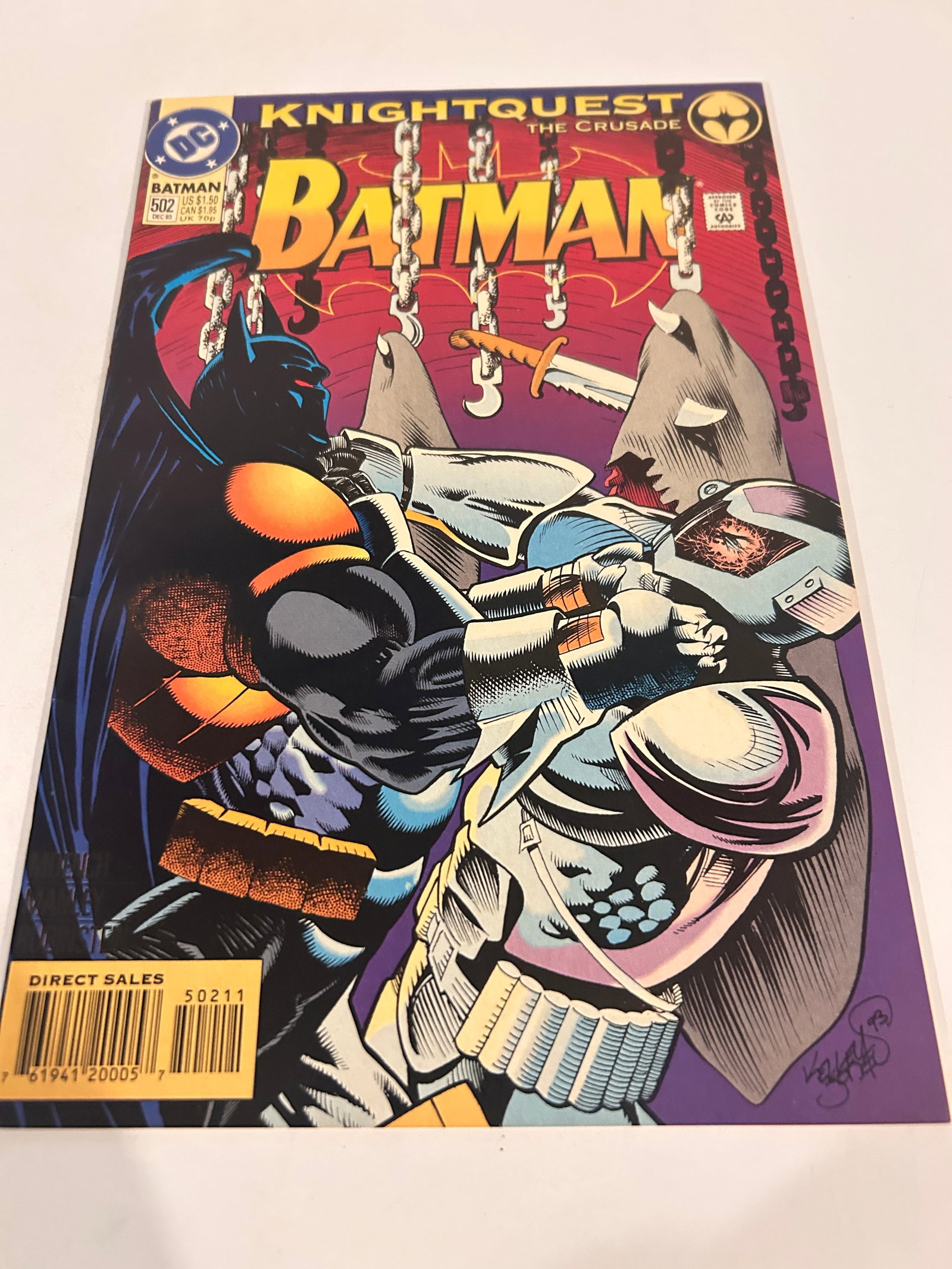 Vintage Comic Book Batman # 502: Vintage Comic Book Batman # 502 Please view all photos as they are part of the description and condition of this Item, Feel free to contact me with questions or picture requests! Used Item AS IS