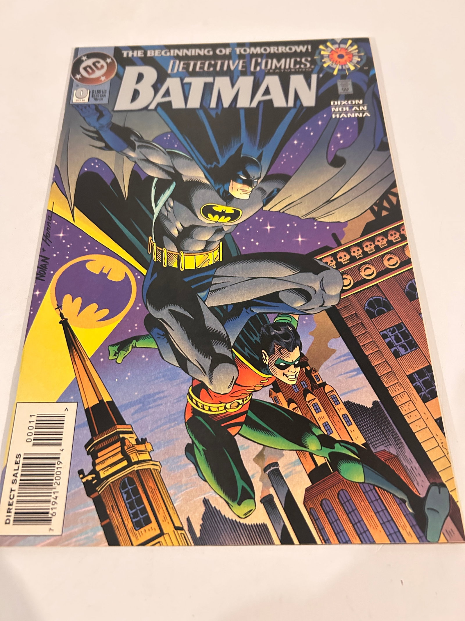 Vintage Comic Book Batman # 0: Vintage Comic Book Batman # 0 Please view all photos as they are part of the description and condition of this Item, Feel free to contact me with questions or picture requests! Used Item AS IS