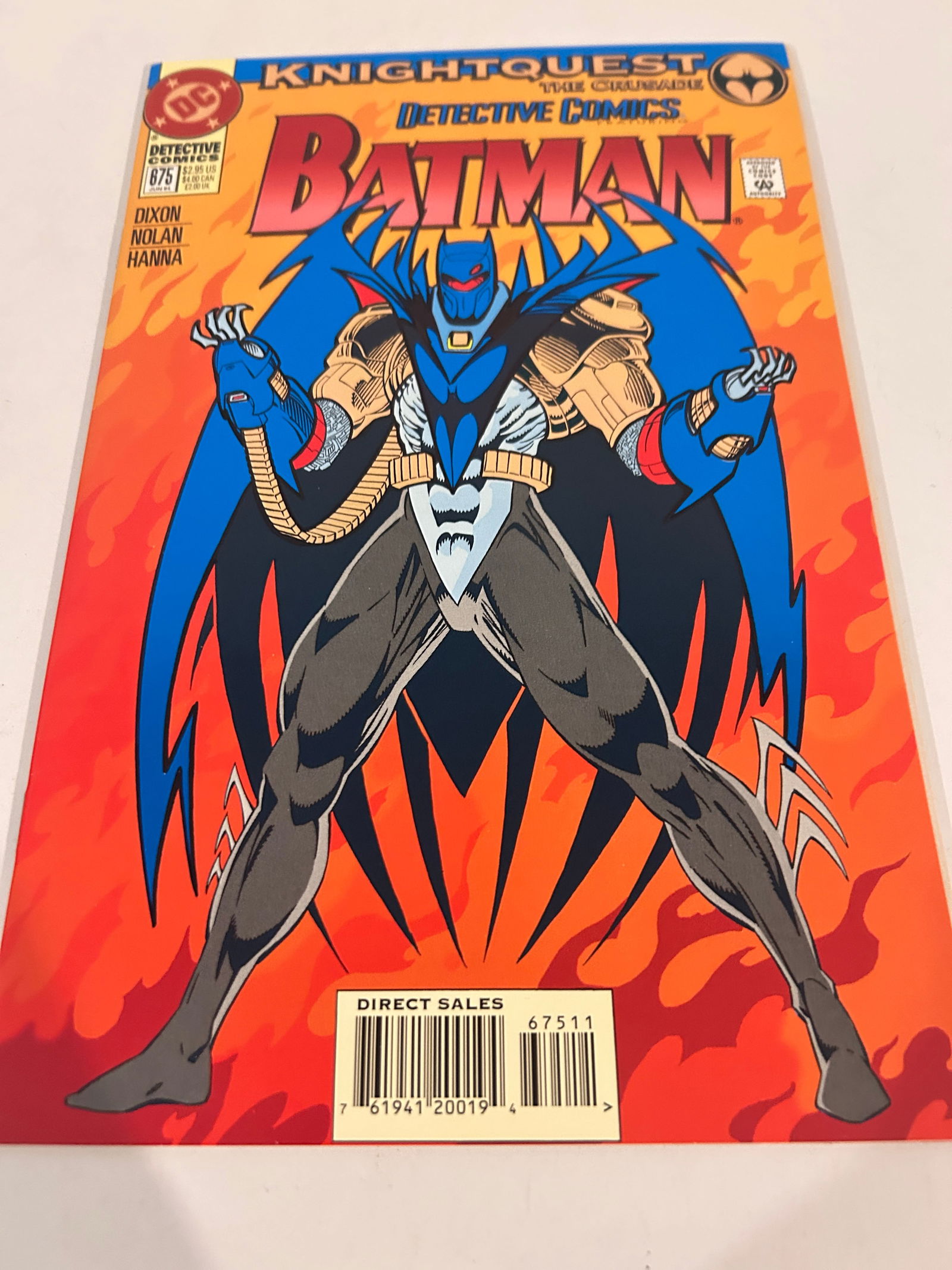 Vintage Comic Book Detective Comics Batman # 675 (1 of 3)
