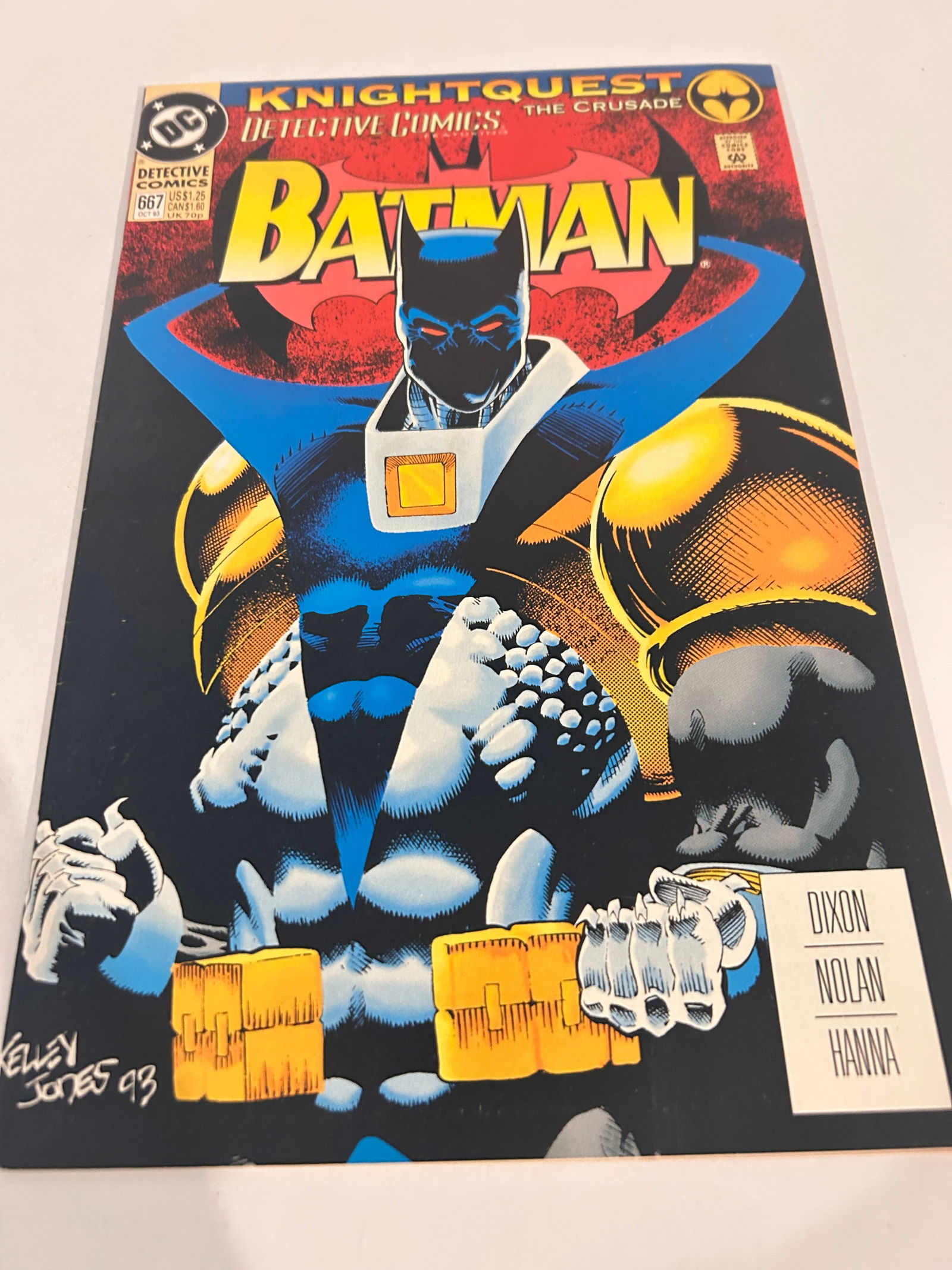 Vintage Comic Book Detective Comics Batman # 667 (1 of 3)