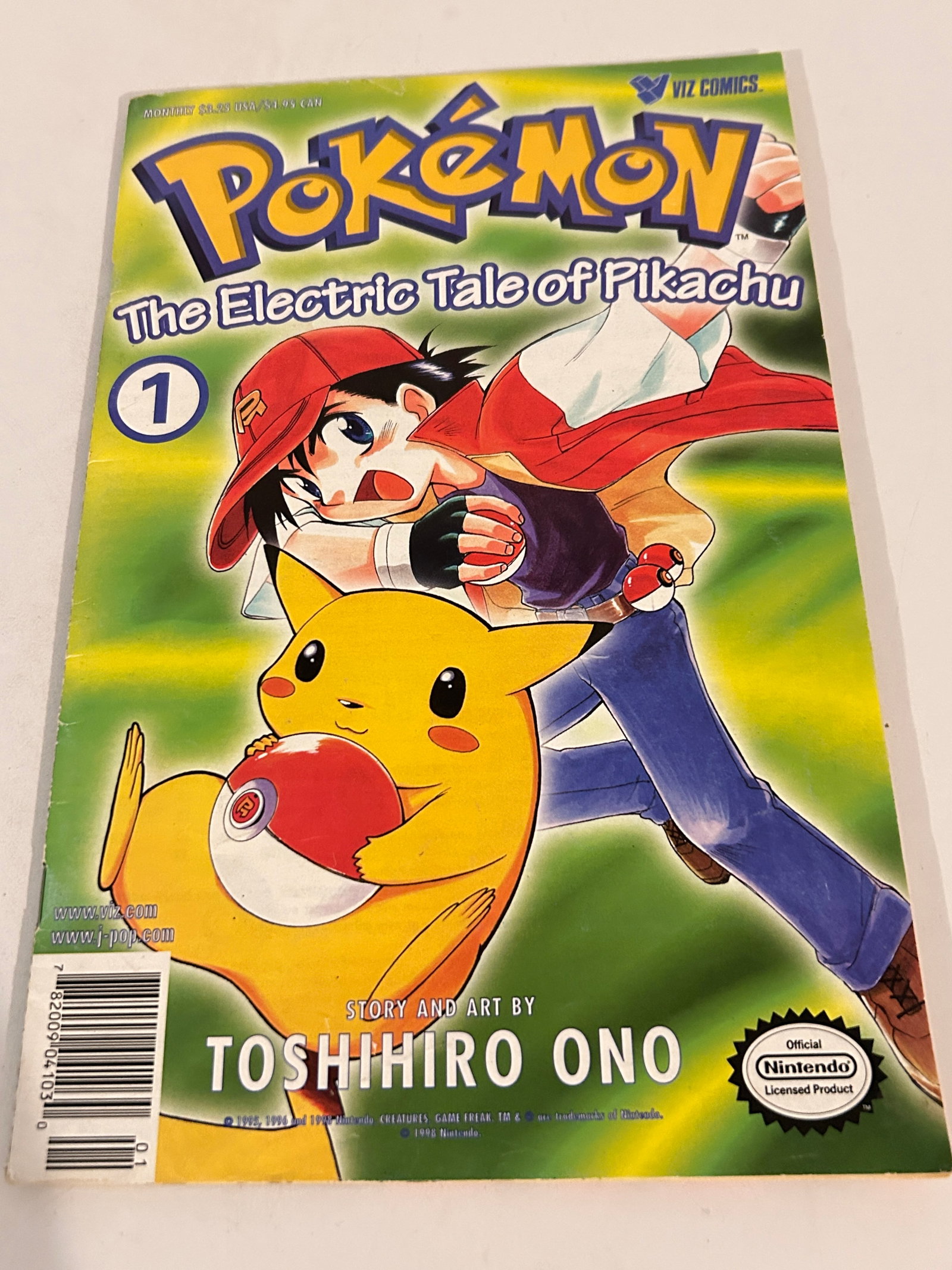 Vintage Comic Book Pokemon # 1: Vintage Comic Book Pokemon # 1 Please view all photos as they are part of the description and condition of this Item, Feel free to contact me with questions or picture requests! Used Item AS IS