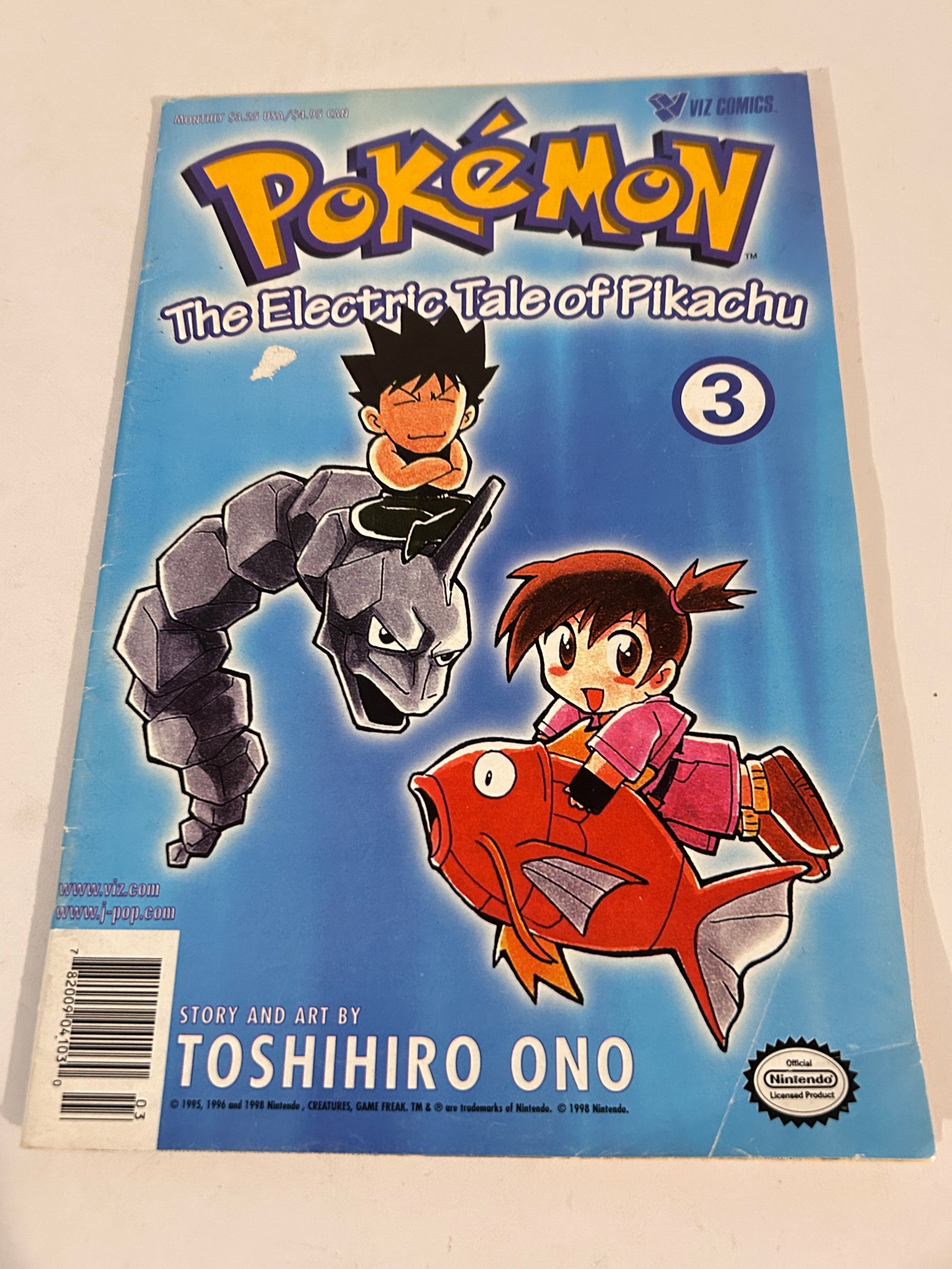 Vintage Comic Book Pokemon # 3: Vintage Comic Book Pokemon # 3 Please view all photos as they are part of the description and condition of this Item, Feel free to contact me with questions or picture requests! Used Item AS IS
