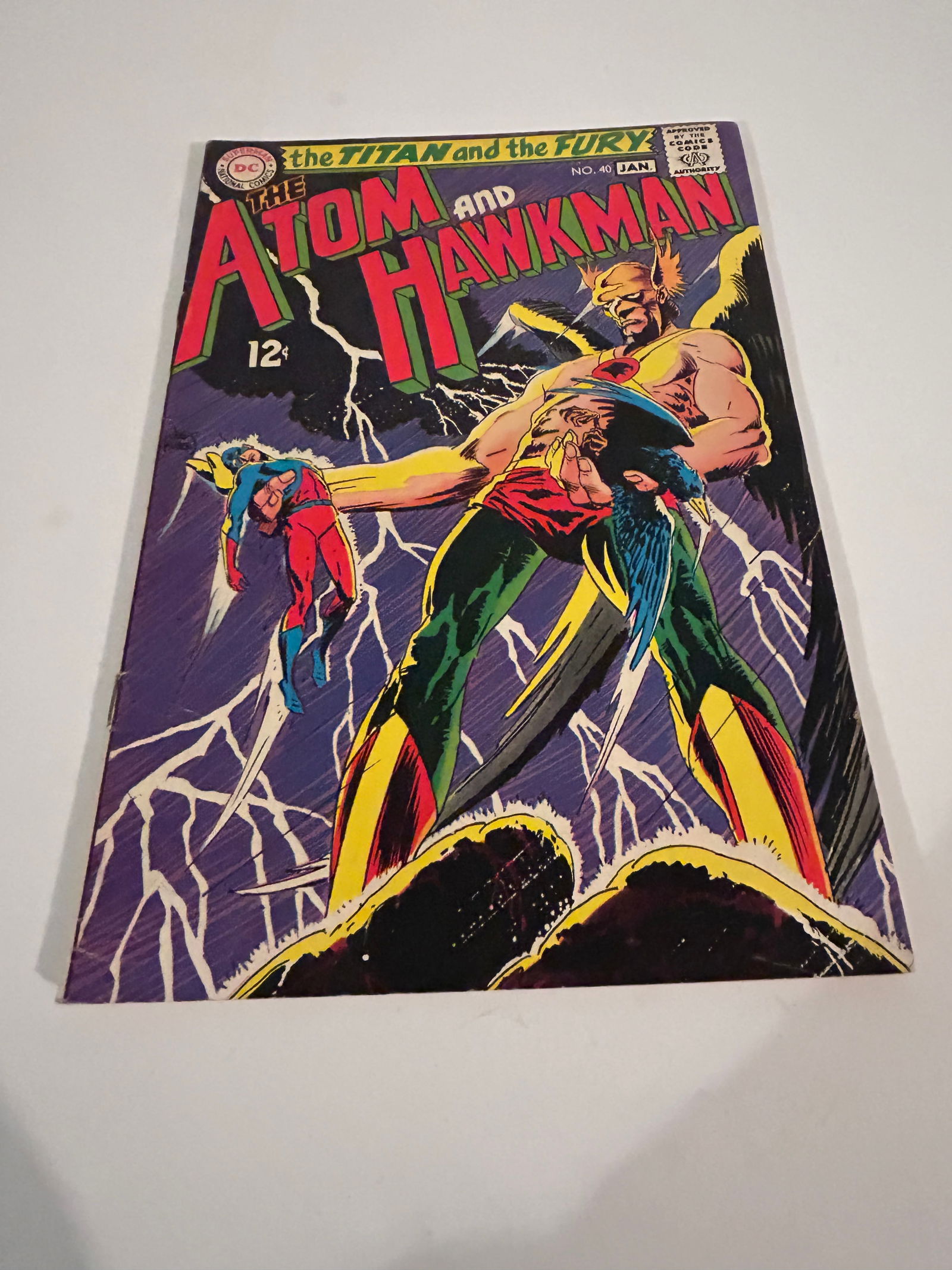 Vintage Comic Book Adom and Hawkman # 40 (1 of 3)