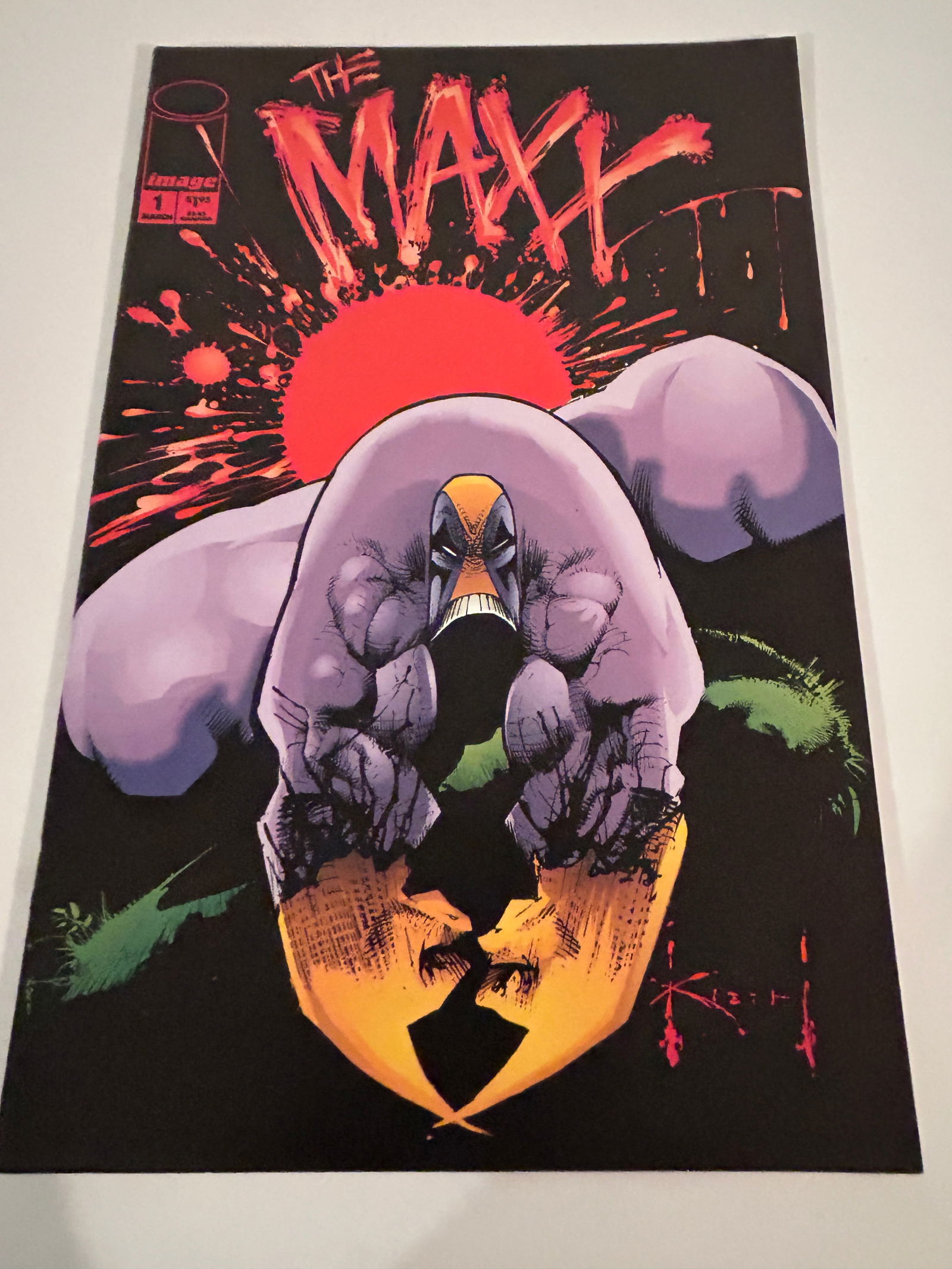 Vintage Comic Book Maxx # 1 (1 of 3)