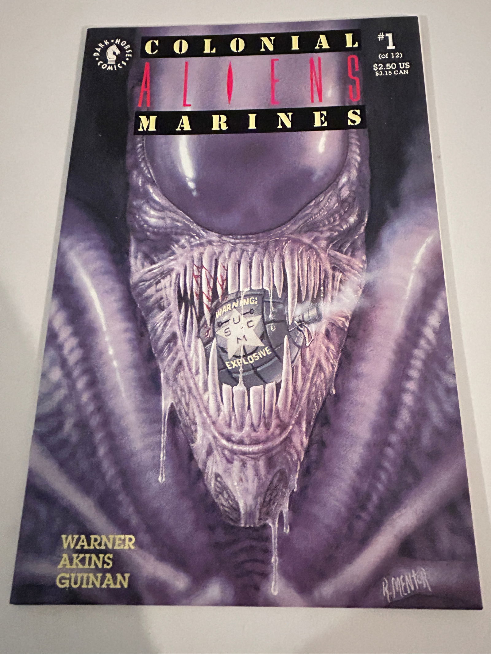 Vintage Comic Book Colonial Aliens Marines # 1 (1 of 2)