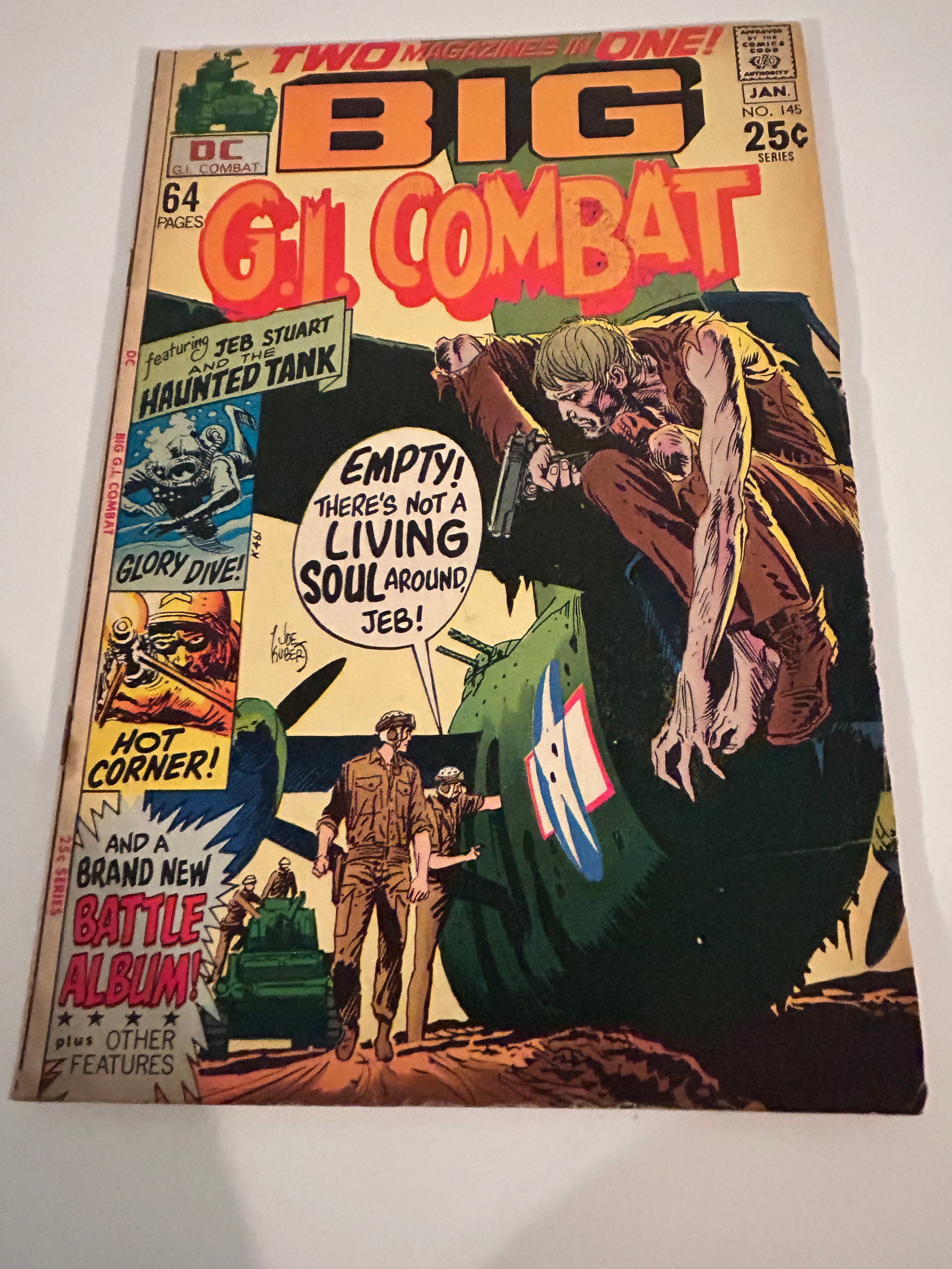 Vintage Comic Book Big G.I Combat # 145 (1 of 3)