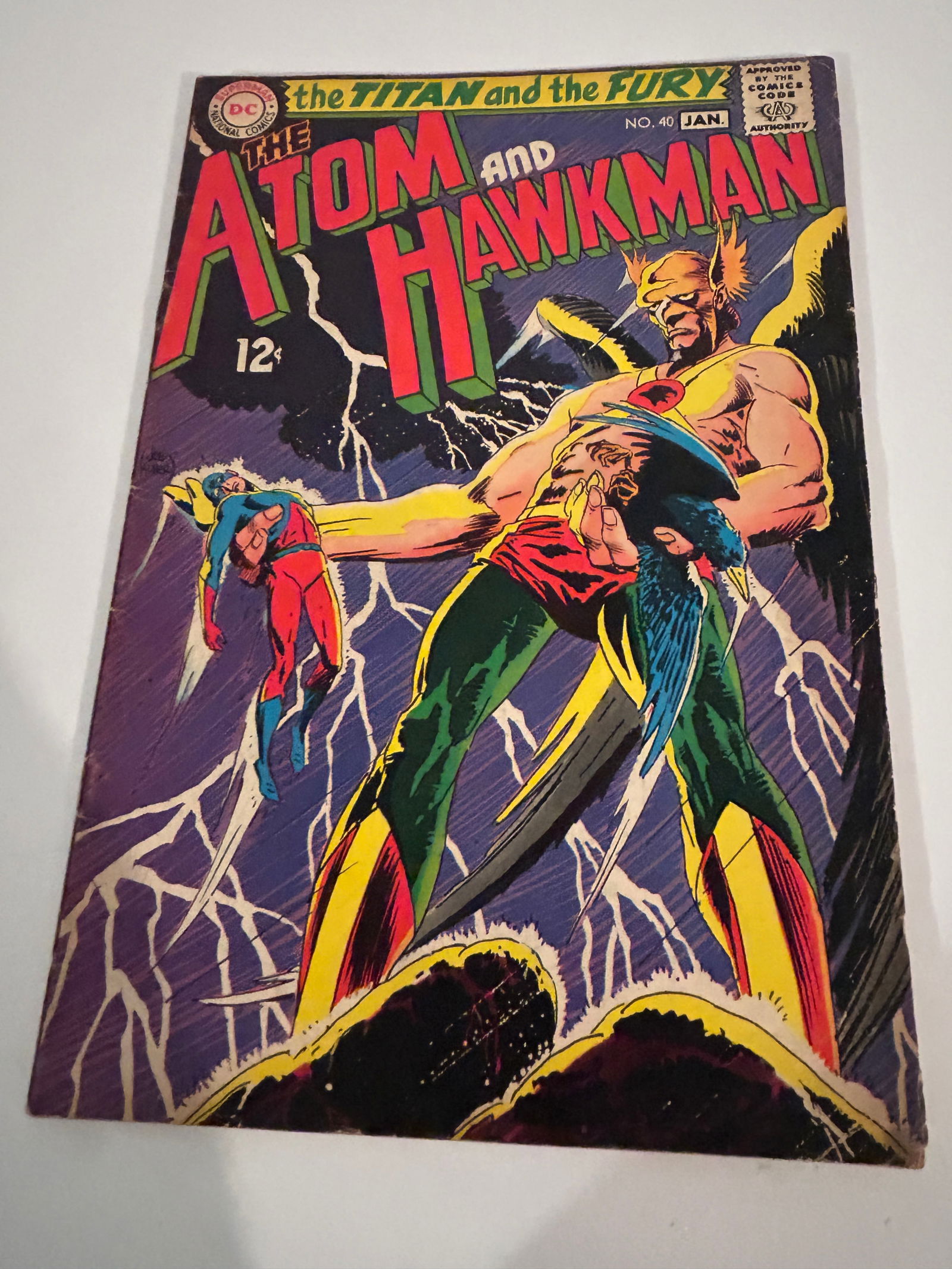 Vintage Comic Book Adom and Hawkman # 40 (1 of 3)