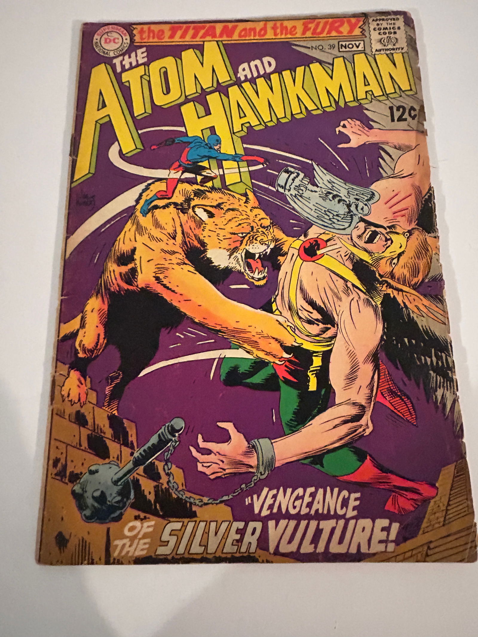 Vintage Comic Book Adom and Hawkman # 39 (1 of 3)