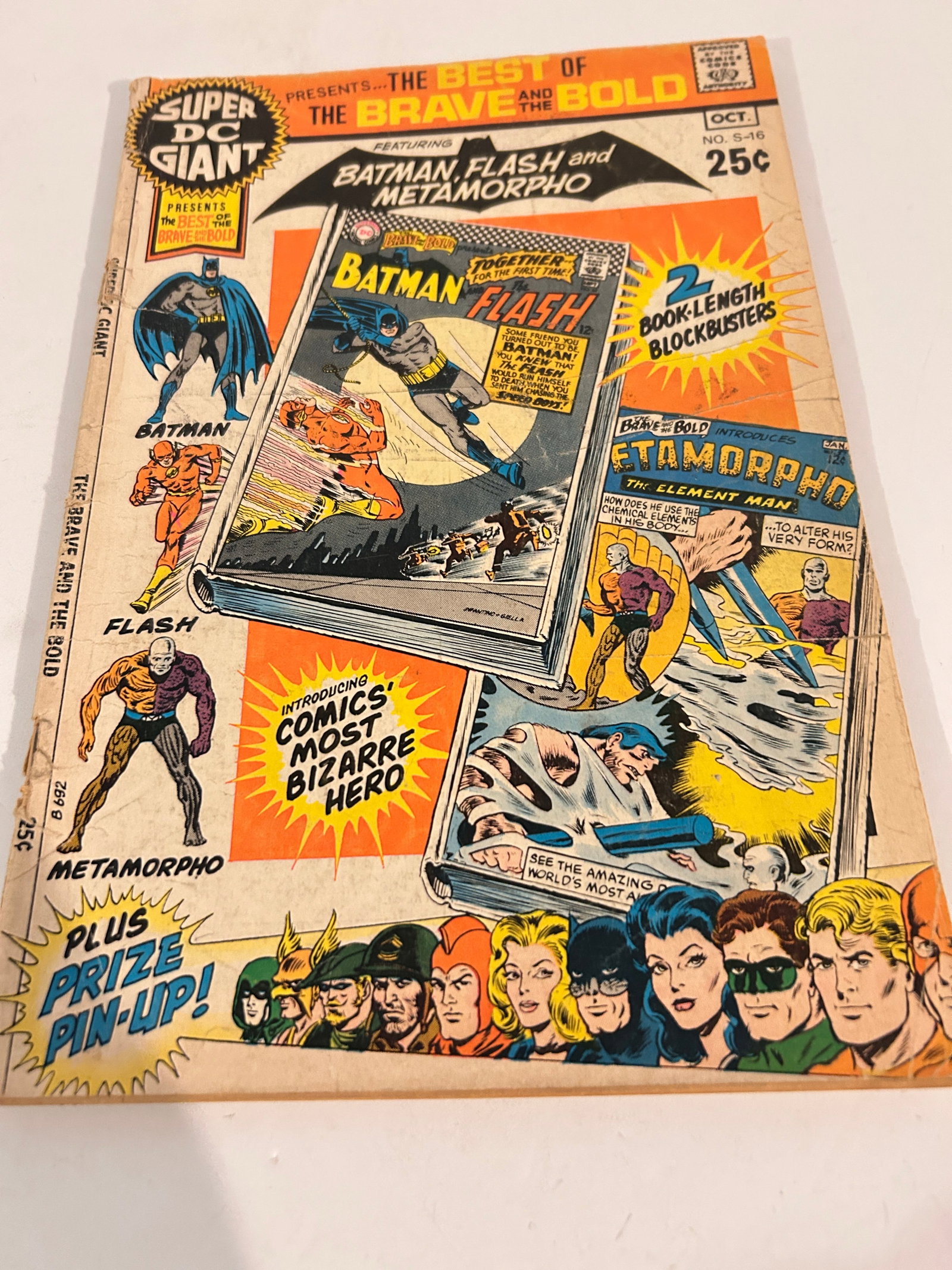 Vintage Comic Book the Brave and the Bold # S-16: Vintage Comic Book the Brave and the Bold # S-16 Please view all photos as they are part of the description and condition of this Item, Feel free to contact me with questions or picture requests! Used