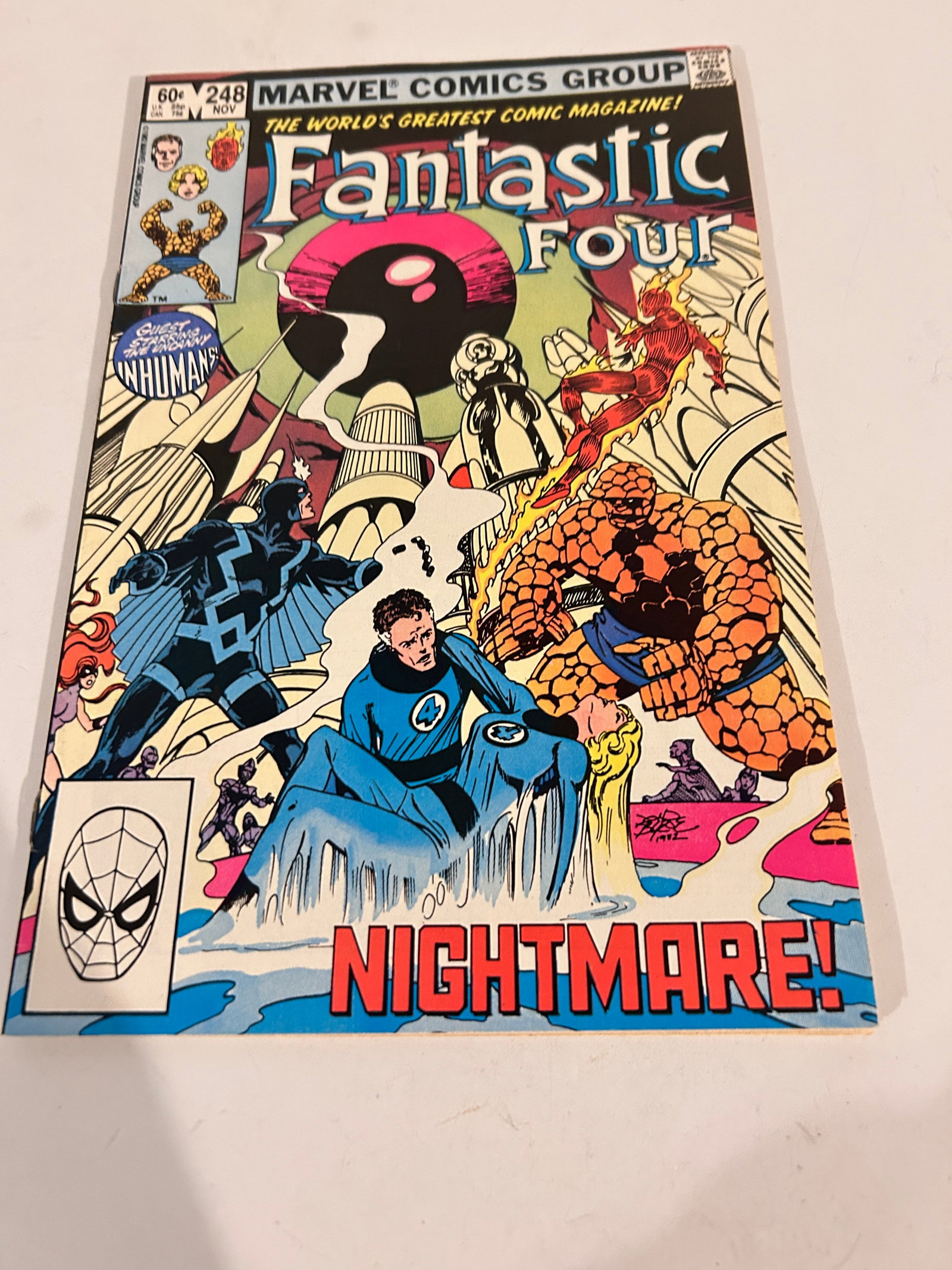Vintage Comic Book Fantastic Four # 248: Vintage Comic Book Fantastic Four # 248 Please view all photos as they are part of the description and condition of this Item, Feel free to contact me with questions or picture requests! Used Item AS 