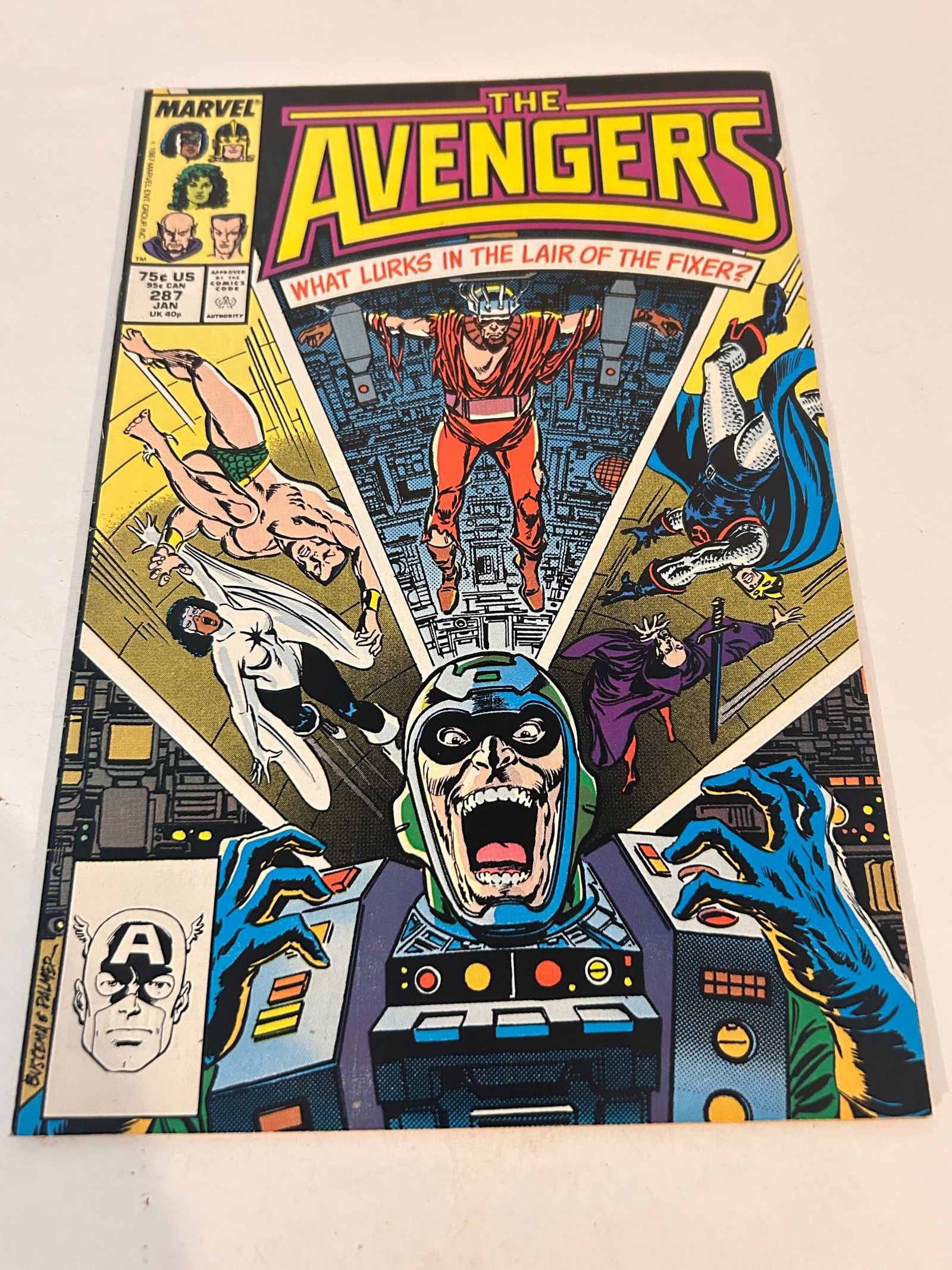 Vintage Comic Book The Avengers # 287 (1 of 2)