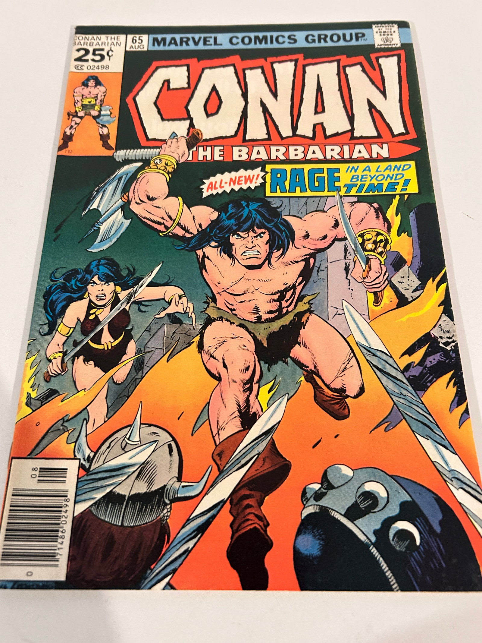 Vintage Comic Book Conan the Barbarian # 65: Vintage Comic Book Conan the Barbarian # 65 Please view all photos as they are part of the description and condition of this Item, Feel free to contact me with questions or picture requests! Used Item