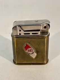 Vintage Beattie Jet Lighter Hydro Air Made in USA  Pat # 1894300 Brass
