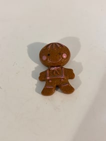 Vintage 1972 Avon Gingerbread Man Fragrance Glace Pin