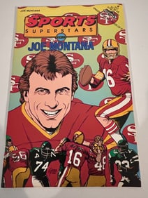 Vintage Comic Book Joe Montana # 4