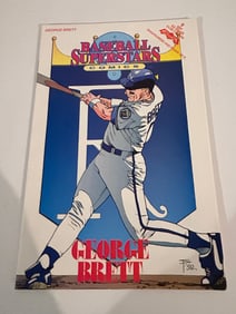 Vintage Comic Book George Brett # 9