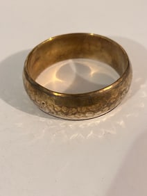 Vintage Brass Bracelet 7"