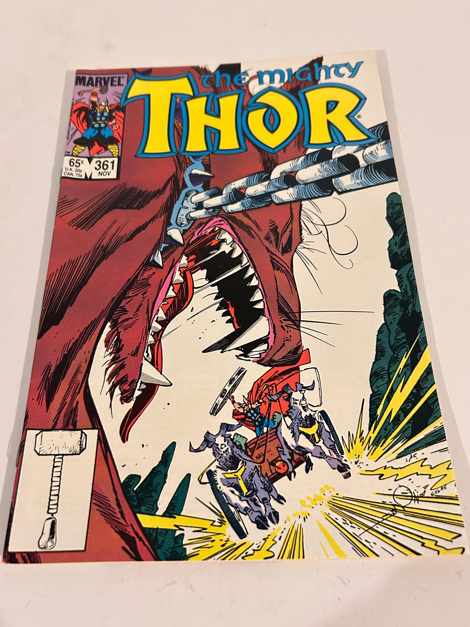 Vintage Comic Book the Mighty Thor # 360: Vintage Comic Book the Mighty Thor # 360 Please view all photos as they are part of the description and condition of this Item, Feel free to contact me with questions or picture requests! Used Item AS