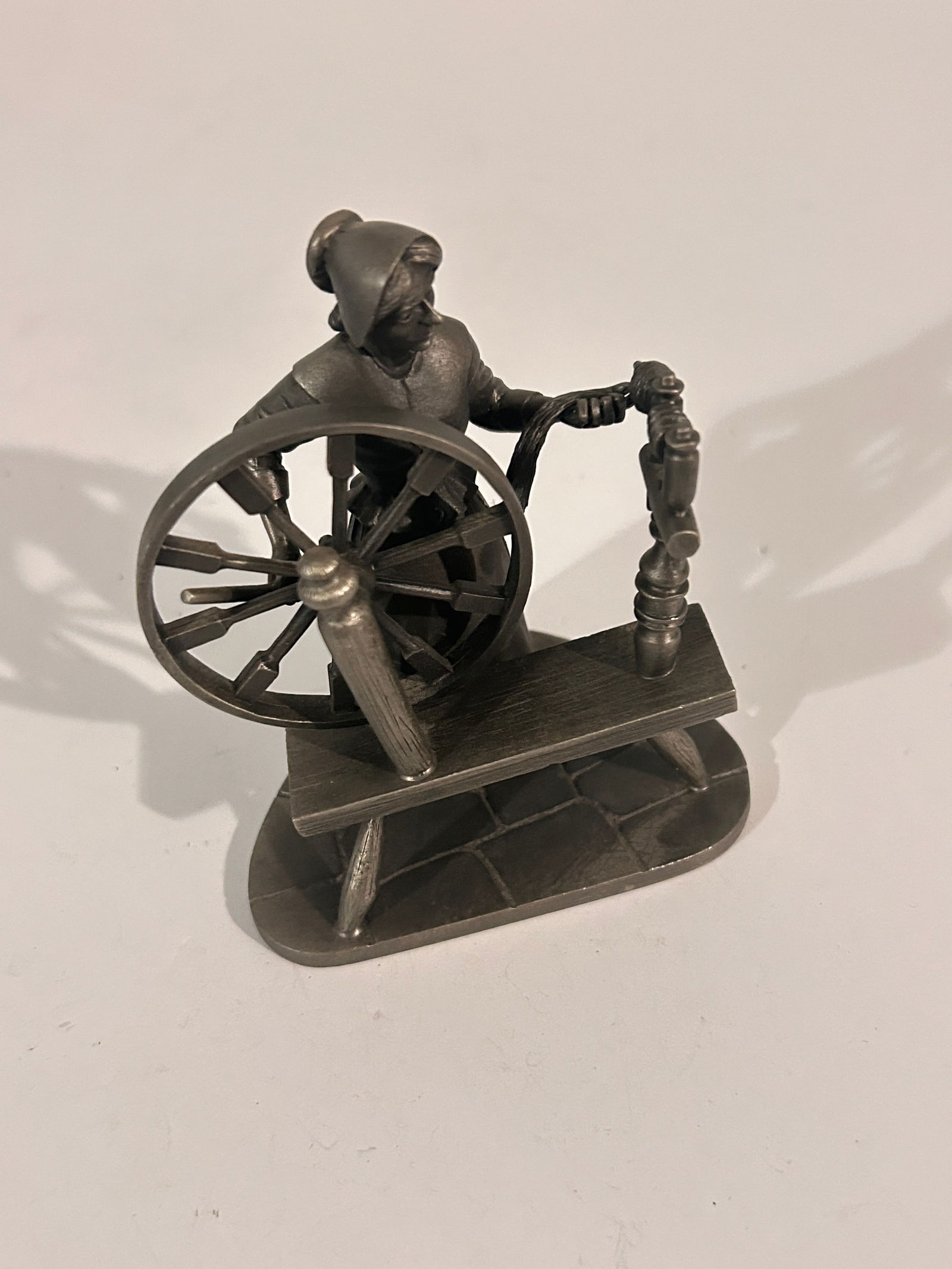 The Franklin Mint Vintage Pewter Figurine (1 of 4)