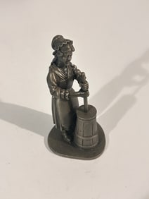 The Franklin Mint Vintage Pewter Figurine