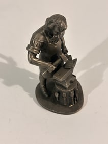 The Franklin Mint Vintage Pewter Figurine