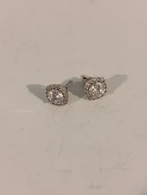 Vintage Sterling Silver post Earrings