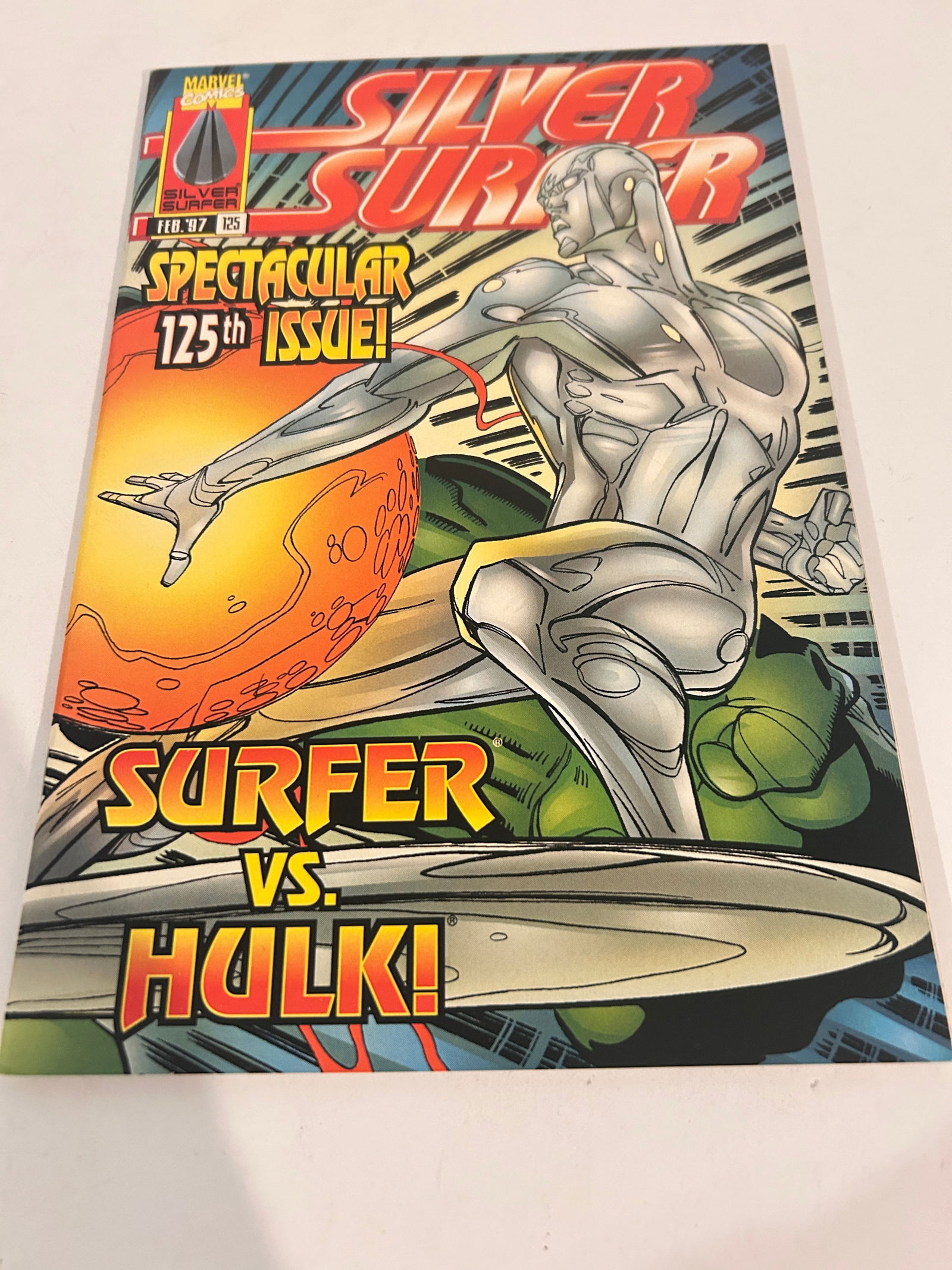 Vintage Comic Book Silver Surfer # 125 (1 of 3)