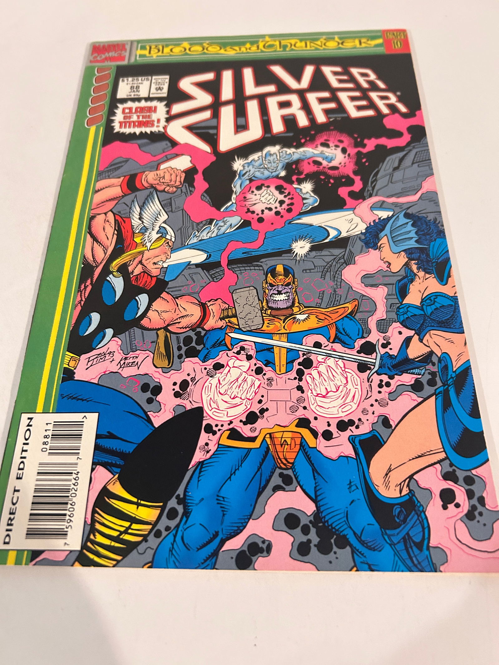 Vintage Comic Book Silver Surfer # 88 (1 of 3)