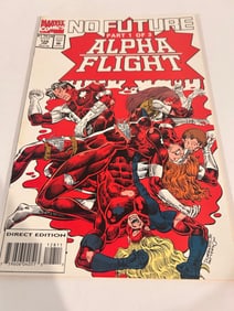 Vintage Comic Book Alpha Flight # 128