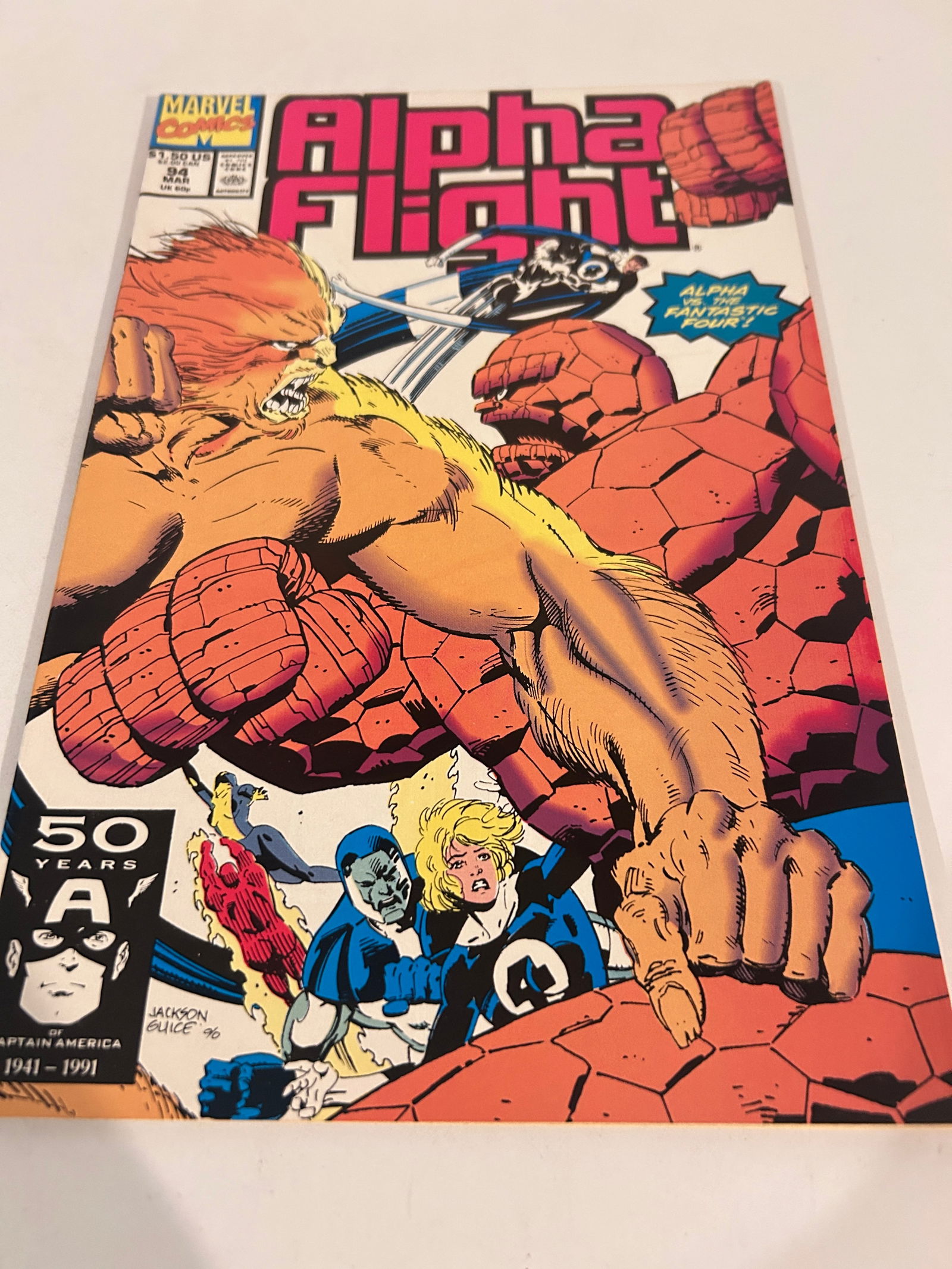 Vintage Comic Book Alpha Flight # 94