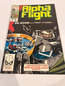 Vintage Comic Book Alpha Flight # 91