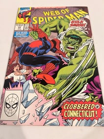 Vintage Comic Book Web of Spider-Man # 69