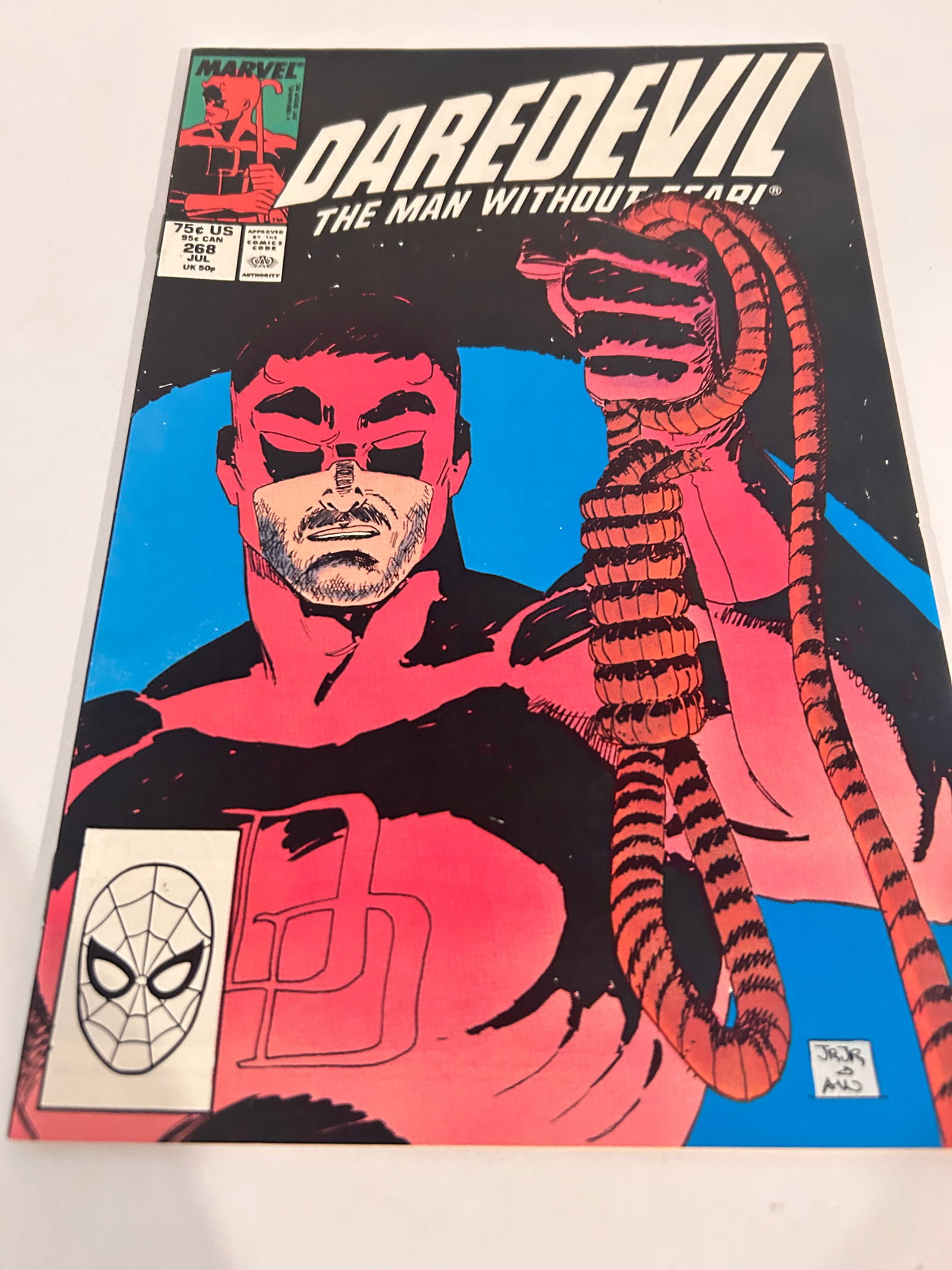 Vintage Comic Book Daredevil # 268 (1 of 3)