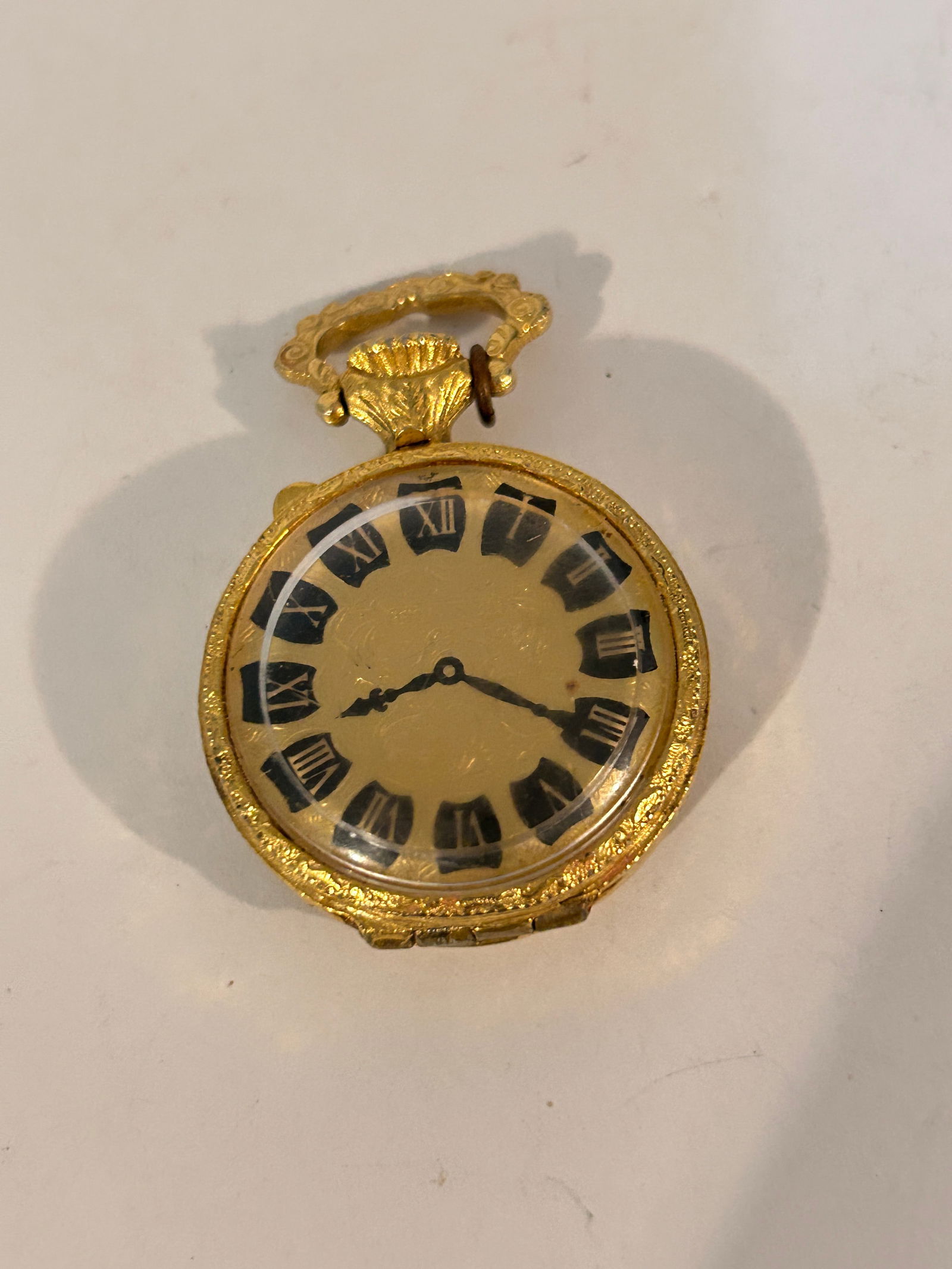 Vintage 1974 Estee Lauder Youth Dew Pocket Watch Pendant Solid Perfume (1 of 6)