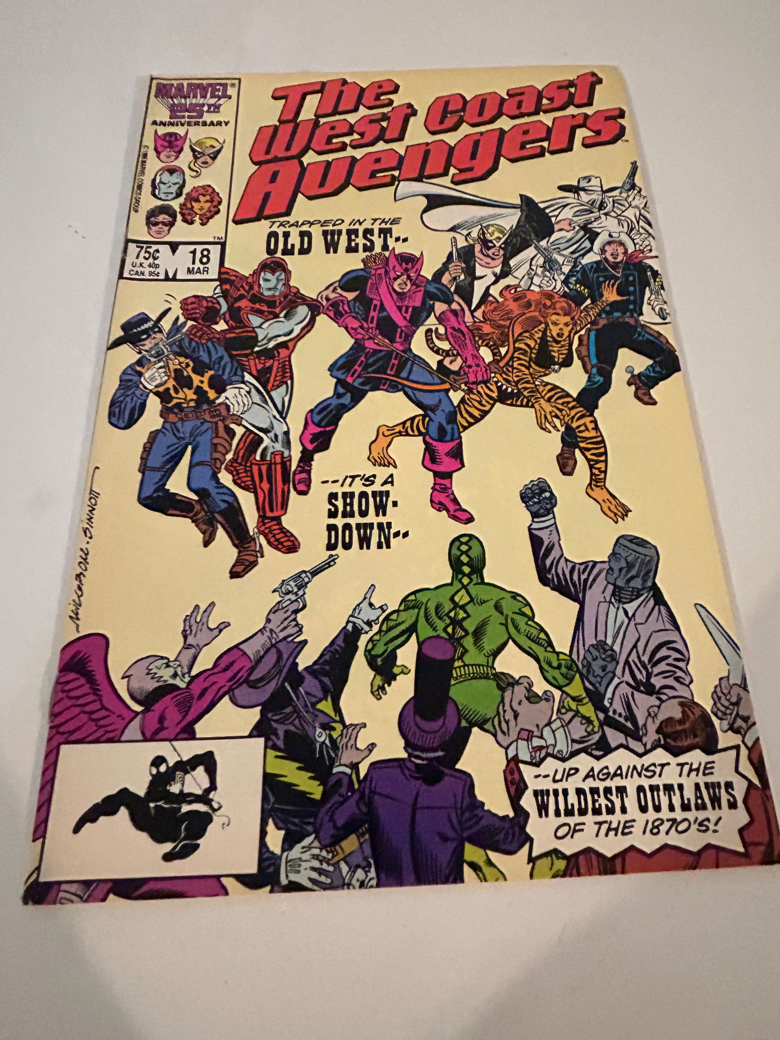 Vintage Comic Book West Coast Avengers # 18 (1 of 3)