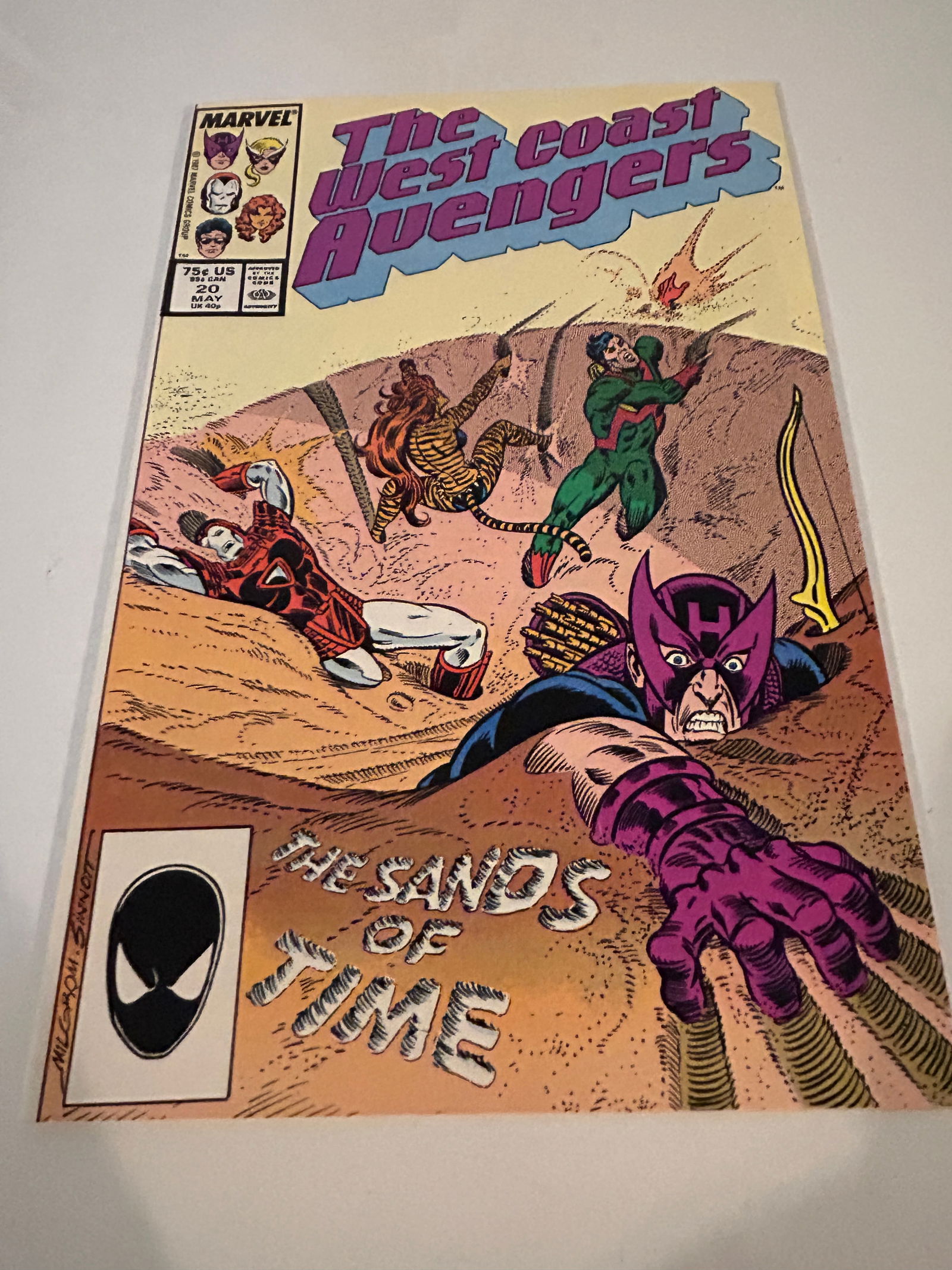 Vintage Comic Book West Coast Avengers # 20 (1 of 3)