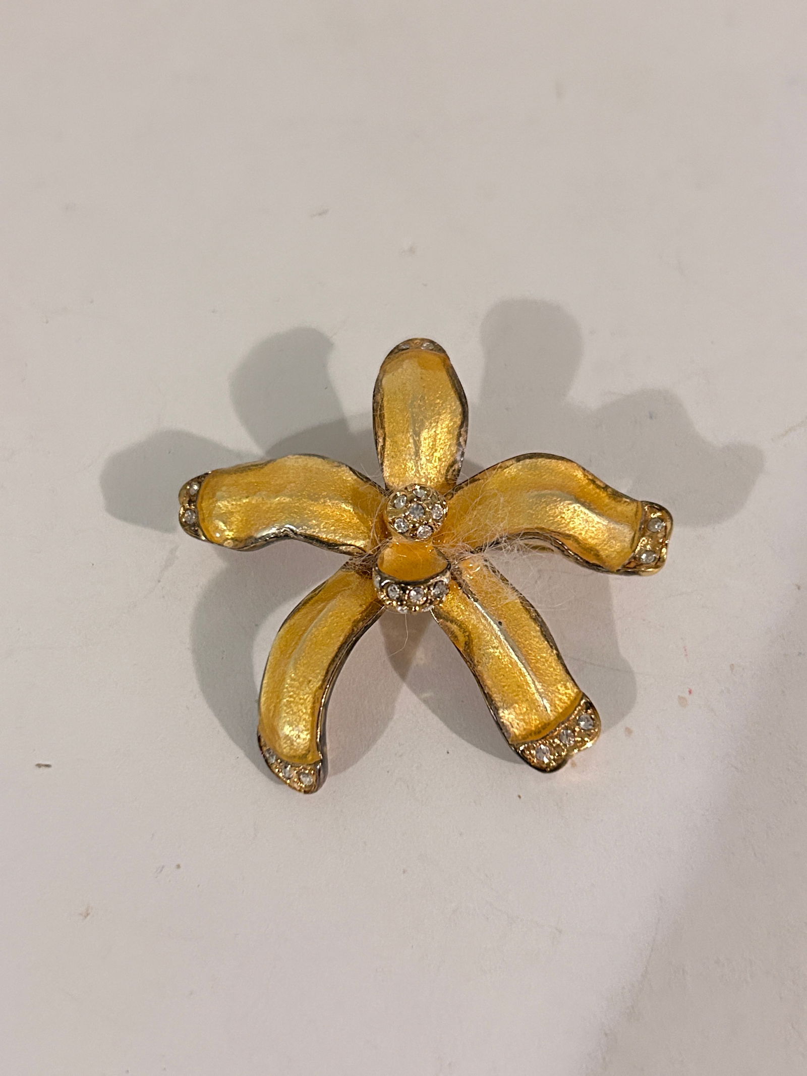 1997 Limited Edition Carolee Orchid Flower Brooch Pin (1 of 5)