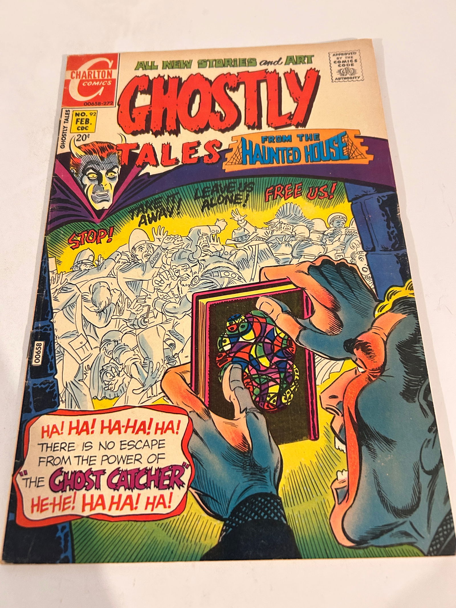 Vintage Comic Book Ghostly Tales # 92 (1 of 3)