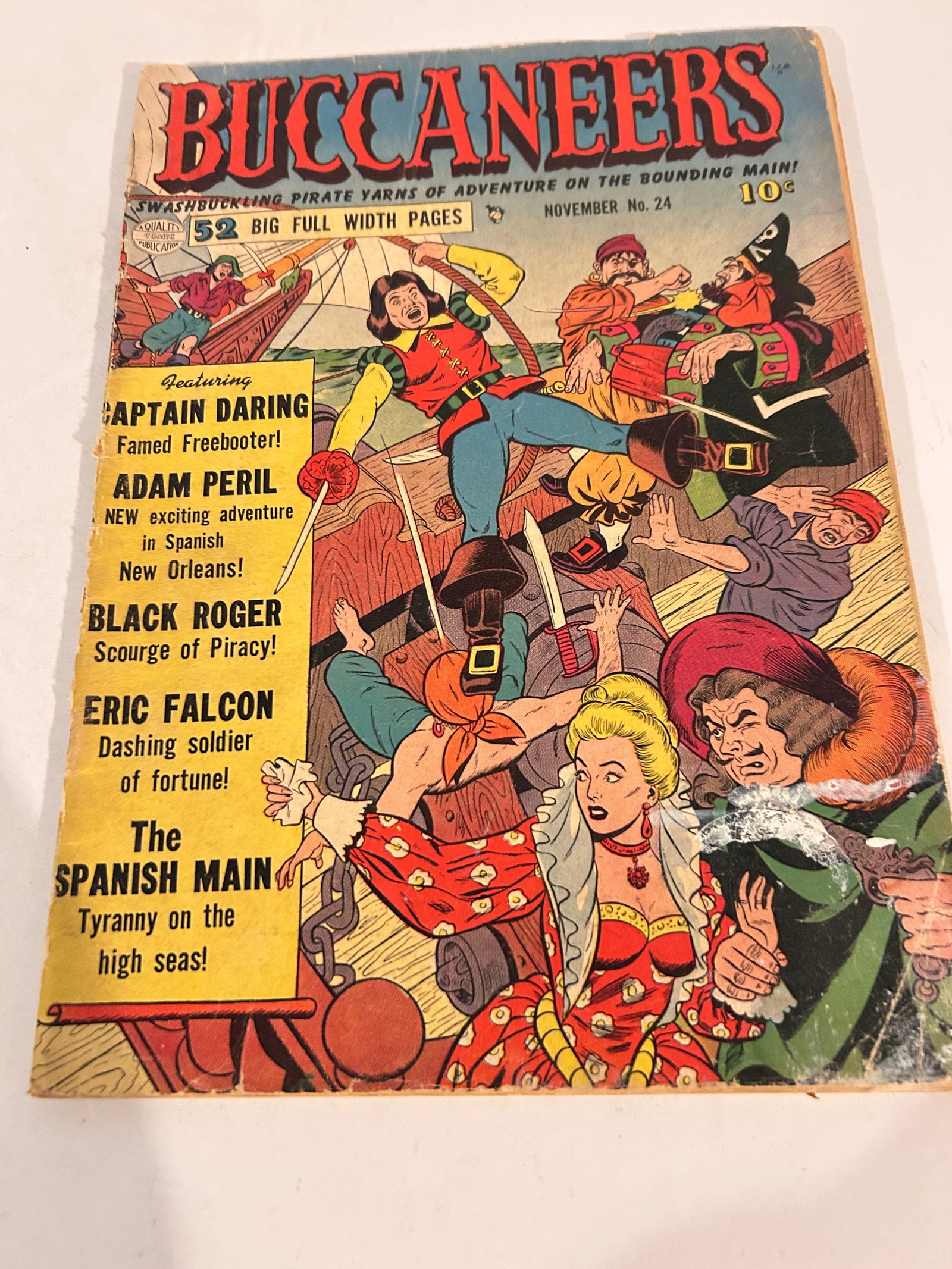 Vintage Comic Book Buccaneers # 24 (1 of 3)